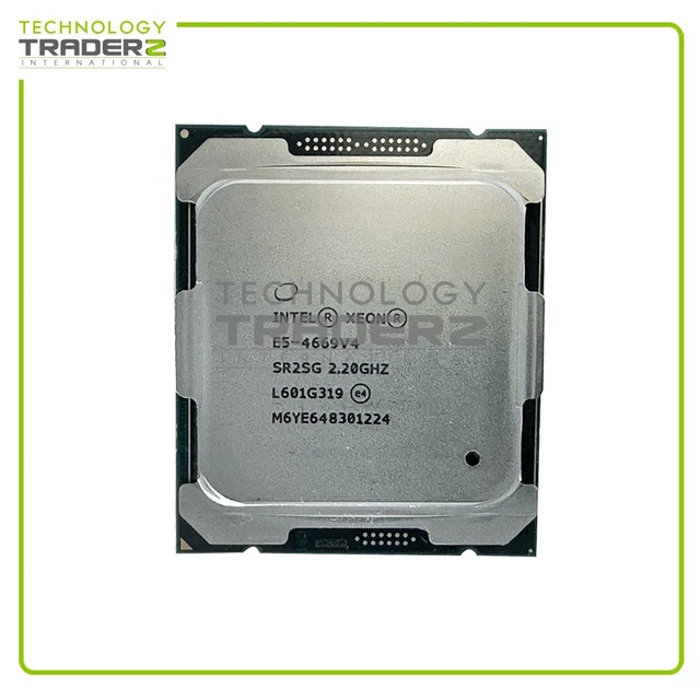 SR2SG Intel Xeon E5-4669 v4 22-Core 2.20GHz 55MB 135W Processor **Pulled** SR2SG Intel Xeon E5-4669 v4 22-Core 2.20GHz 55MB 135W Processor **Pulled**