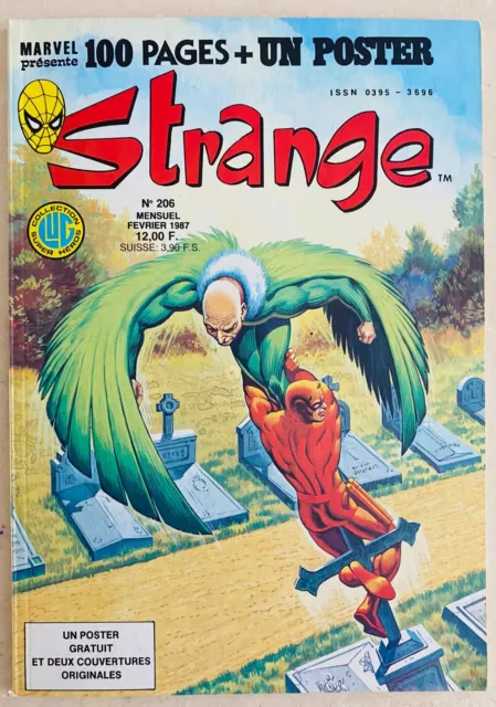 Strange N° 206 - Edition Originale 1987- Lug - Neuf Jamais Lu ! Pas De Poster!