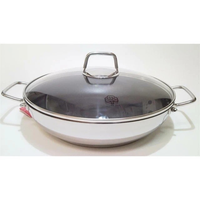 Schulte-Ufer Wega Schmorpfanne 28 cm m.Deckel Servierpfanne
