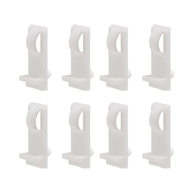Plastic Shelf Support Pegs,5mm Shelf -Locking,Shelf Bracket Peg,White,50pcs