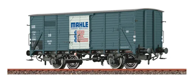 Brawa 49896 H0 Gedeckter Güterwagen G10 Mahle DB Ep III NEUHEIT 2024 OVP<