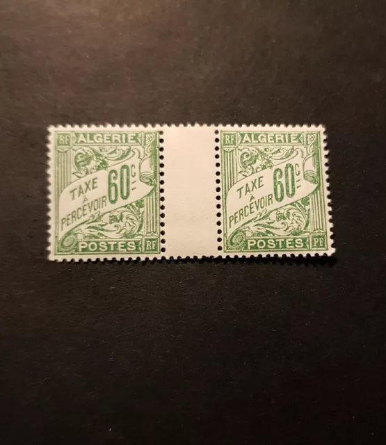 Briefmarke Frankreich Kolonie Algerien Steuer N° 8aa Neu Luxus MNH 1926 Wert