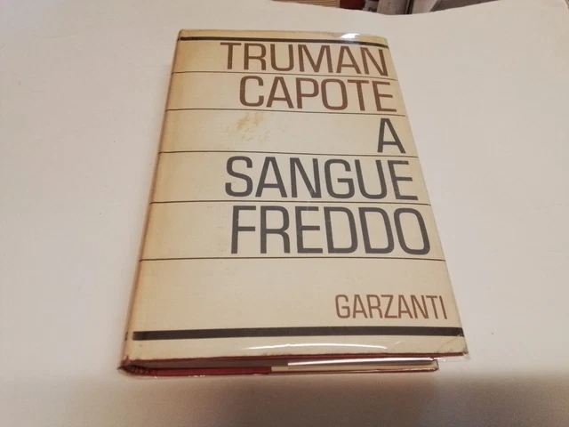 Truman Capote - A sangue freddo - 1a Ed GARZANTI 1966, 27ag23