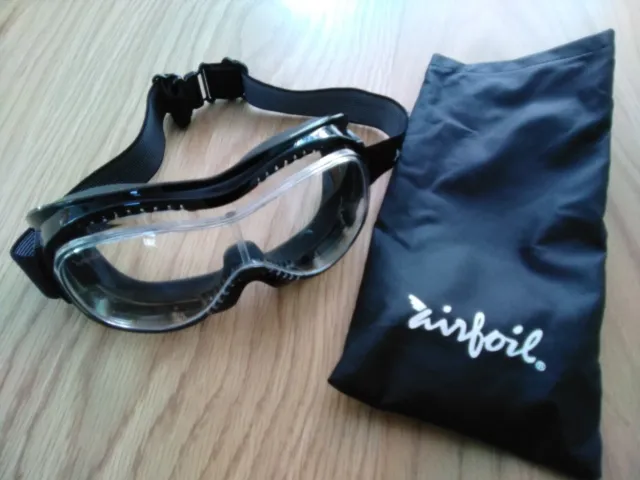 Occhiali da moto con lenti trasparenti Halcyon Airfoil Fit-Over-Glasses