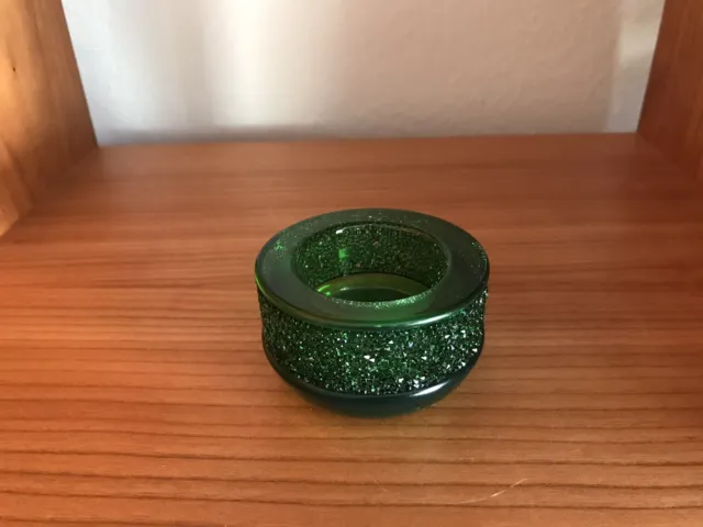 Swarovski Shimmer Teelicht Grün