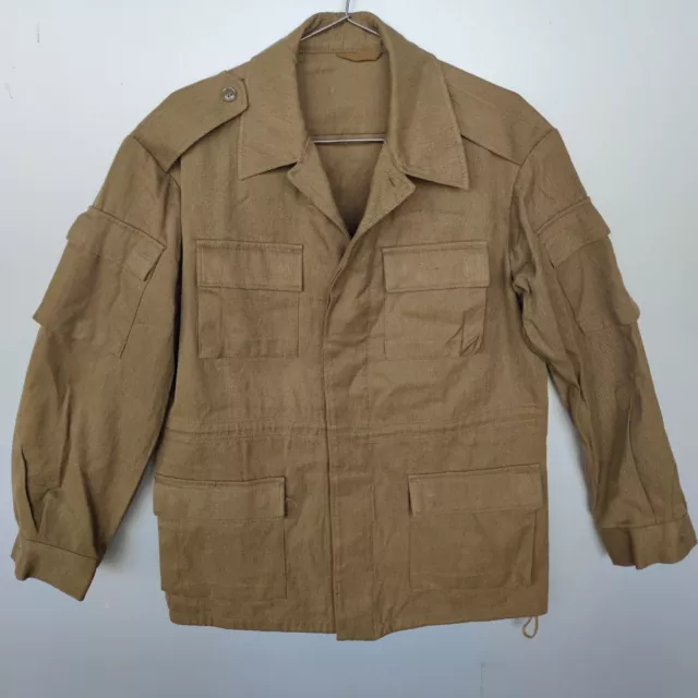 Sz.48-2 COTTON AFGANKA Soviet Sergeant Signalman sand camo field jacket 1980th
