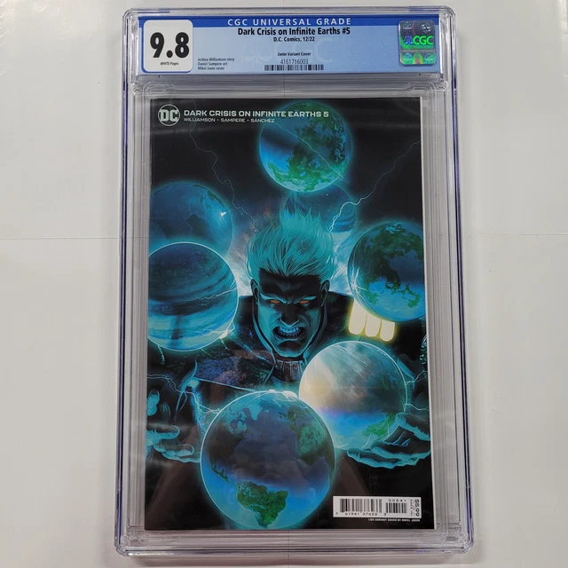 CGC 9.8 Dark Crisis on Infinite Earths #5 1:50 Janin Variant