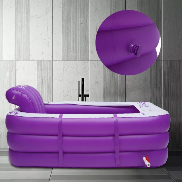 Bañera plegable para adultos SPA con cubierta sauna de baño bañera plegable EXCELENTE