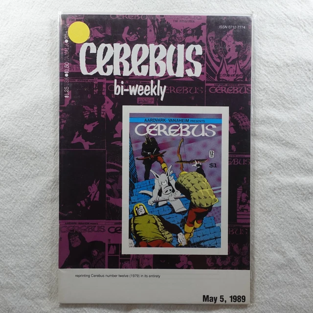 Cerebus Bi Weekly Issue May 5 1989 Aardvark-Vanaheim Comic Book BAGGED AND BOARD