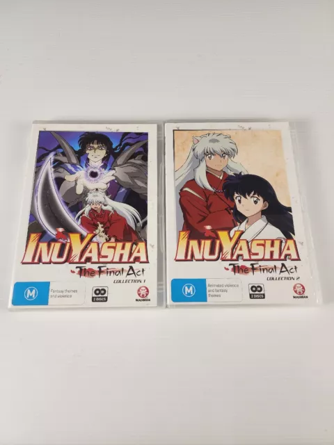 DVD Anime InuYasha: Kanketsu-hen (The Final Act) + 4 Movie w English Dub &  Sub