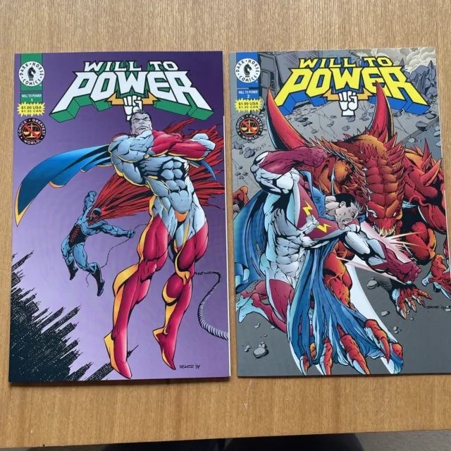 WILL TO POWER #1 - #4 Dark Horse Comics - June 1994