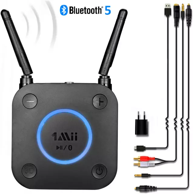 1Mii B06Pro Audio Empfänger Bluetooth Adapter Receiver Apt-X-LL 3D Sound Optical