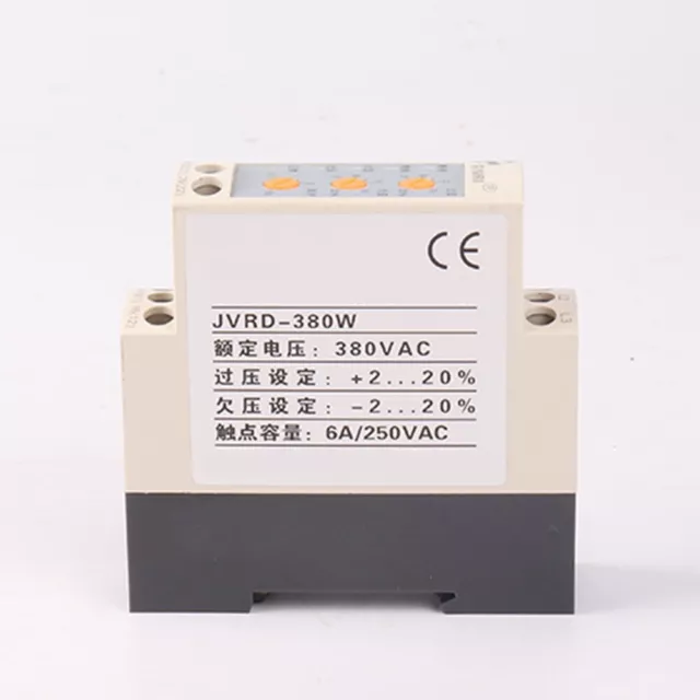 Smart JVRD380W Voltage Phase Sequences Protector for Industrial Applications