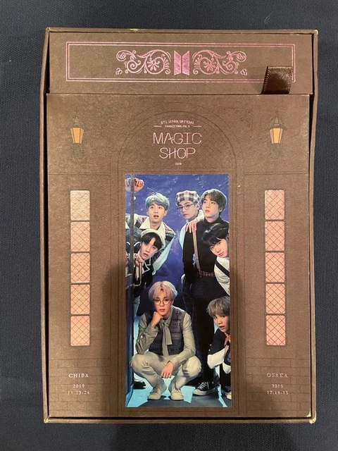 BTS MAGIC SHOP DVD with Jung Kook Photocard Bonus Japanese Edition