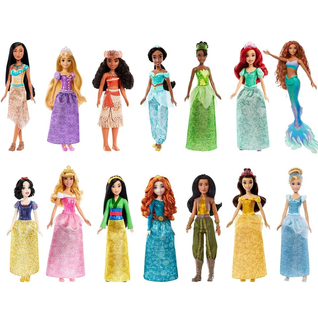 DISNEY PRINCESS TOYS Dolls Brand New Sleeping Beauty Snow White Shimmer ...