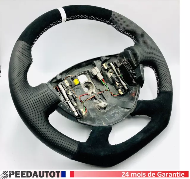 Mise au Point Volant aplati cuir  Renault Trafic II-