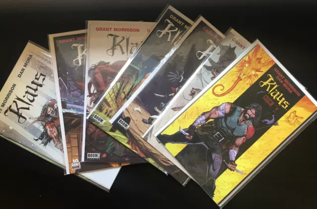 Klaus (Boom 2015) #1-7 Complete Grant Morrison & Dan Mora VERY HI GRADE set!