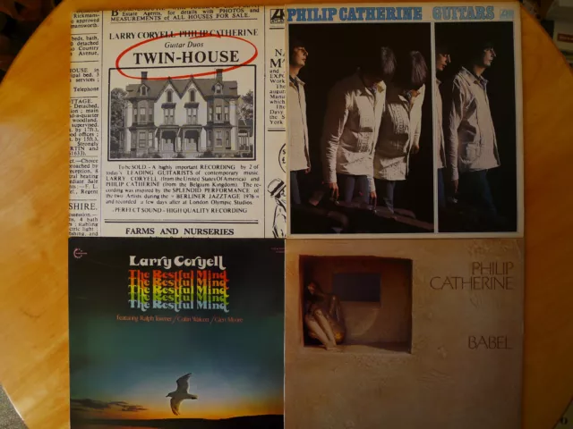 Philip Catherine, Larry Coryell, Guitars, Restful Mind, Twin-House, Babel, Vinyl