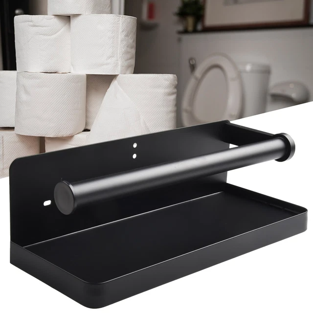 FOR KITCHEN PAPER Towel Holder with Shelf for Bathroom and For Kitchen