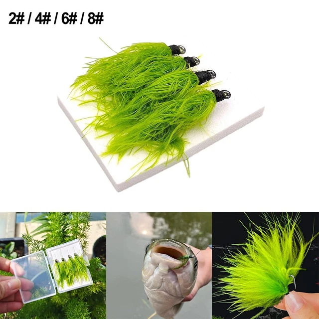 Jig sans mauvaises herbes - Hameçons de pêche robustes à perche - 25