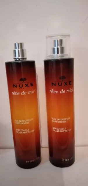 Lot 2 x 100 ml Nuxe Rêve de miel eau savoureuse parfumante