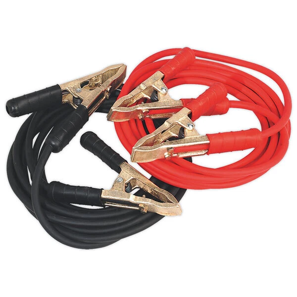 Sealey Sbc / 25/5/ Ehd Booster Cable 5.0mtr 650amp 25mm ² Extra Résistant Pinces