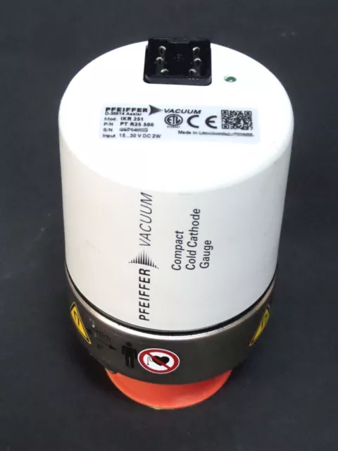 Pfeiffer IKR 251 Vacuum Gauge PT R25500 tested & works DN 25