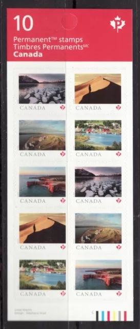 2020 - #3225a BK737 Booklet Stamps - Canada From Far and Wide III Nature - cv$19