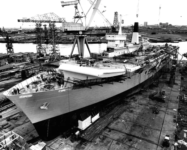 HMS ARK ROYAL Former Flagship of the Royal Navy PHOTO  (214-i)