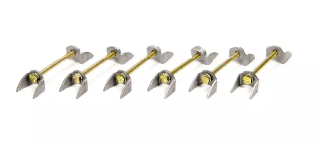 SCHOENFELD HEADER TAB KIT Weld headers to hold slip-on collectors PK 4 SCH4003-6