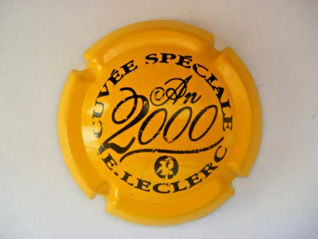 Capsule LECLERC - An 2000 - Jaune & Noir - NR -