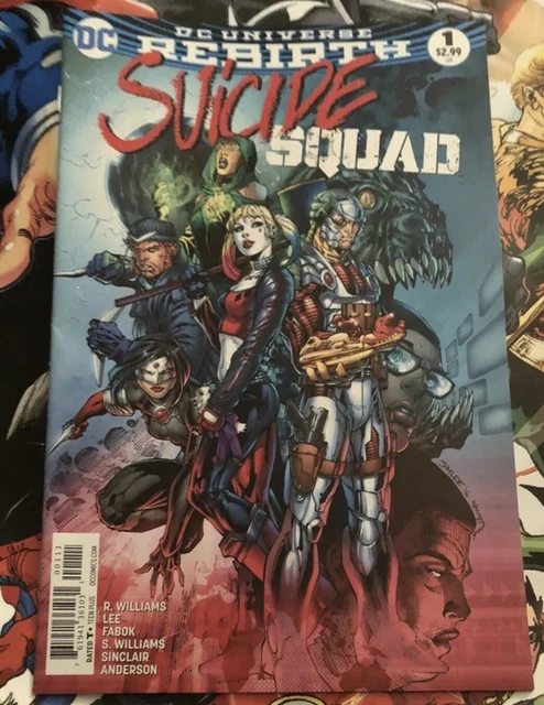 DC UNIVERSE REBIRTH Suicide Squad #1! NUOVO IN PERFETTE CONDIZIONI! DC ...