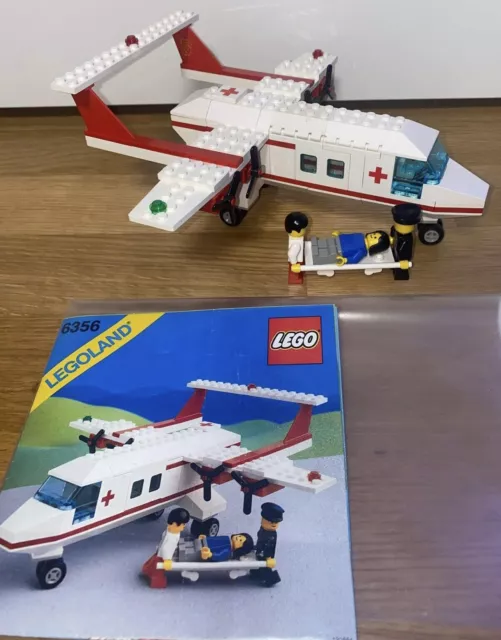 Vintage Lego City Classic Town 6697 hélicoptère de sauvetage complet boxed