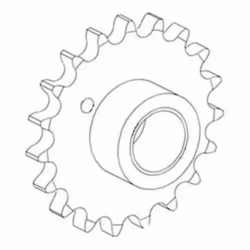 Sprocket - Unloading Auger - Countershaft Drive fits John Deere 9660 STS