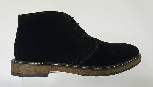 Bottes Joseph Abboud TRAVIS, homme, daim noir, à lacets Chukka, taille - 11