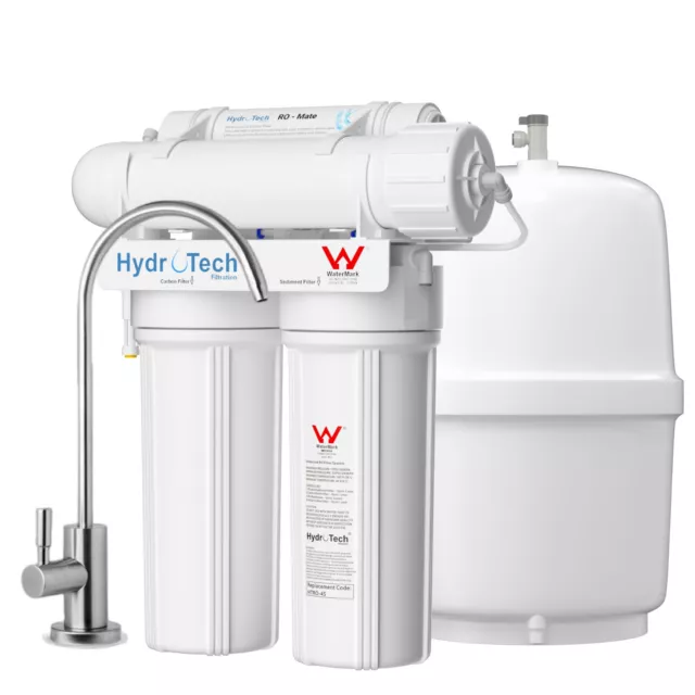 WaterMark Certified 4 Stages Undersink RO Water Filter System USA MADE Membrane