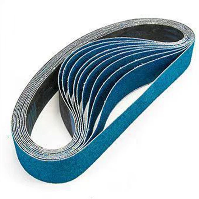 Haute Qualité Sablage Ceinture 1Pc Bleu Arrivée Acier Inoxydable Polir