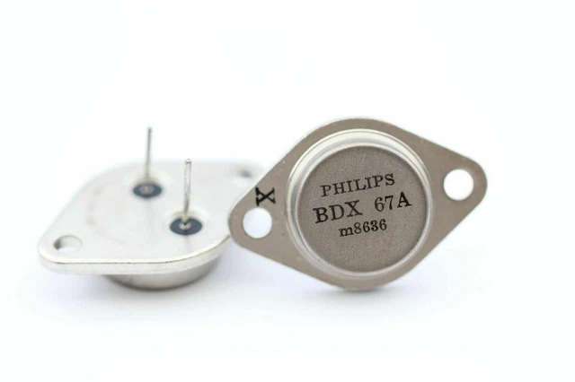 BDX67A PHILIPS TRANSISTOR NOS (nouveau stock ancien) 1 PC. C464U7F170818