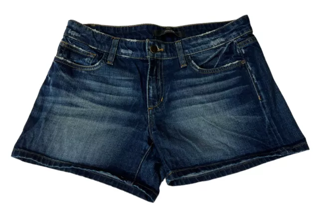 Joes Jeans Shorts Womens 27 Dark Blue Wash Denim 106214