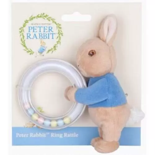 NEW Peter Rabbit Baby Ring Rattle - The World of Beatrix Potter