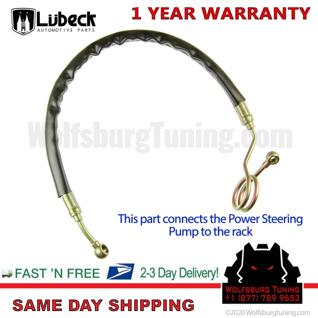 VW AUDI POWER Steering Pressure Hose A4 Passat B5 B5.5 1.8T 2.8 TDI