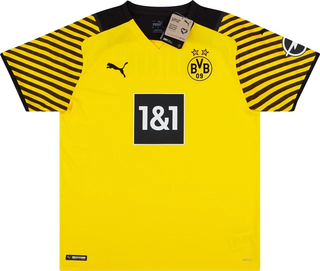 MAGLIA BORUSSIA DORTMUND 2021 2022 Home Football Shirt Puma Nuova