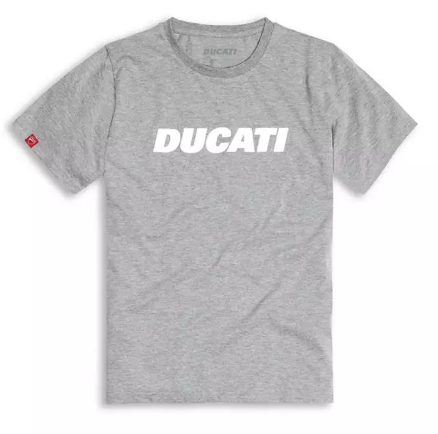 Ducatiana 2.0 Casual Motorcycle Grey Tee Tshirt | Panigale Multistrada Monster