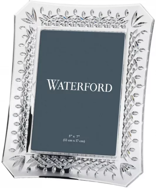 WATERFORD CRYSTAL LISMORE PICTURE FRAME 5 x 7" - BRAND NEW/GIFT BOXED