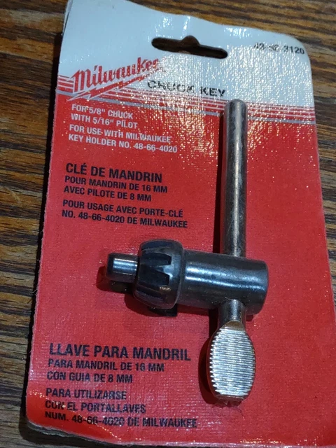 Milwaukee® 48-66-2000 Keyed Drill Chuck, 3/4 In Capacity, Threaded - Foto 10