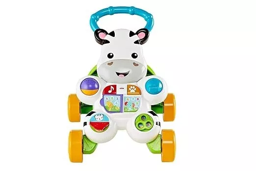 Fisher-Price DLD94 - Lern mit mir - Zebra Lauflernwagen (SWT-392772)