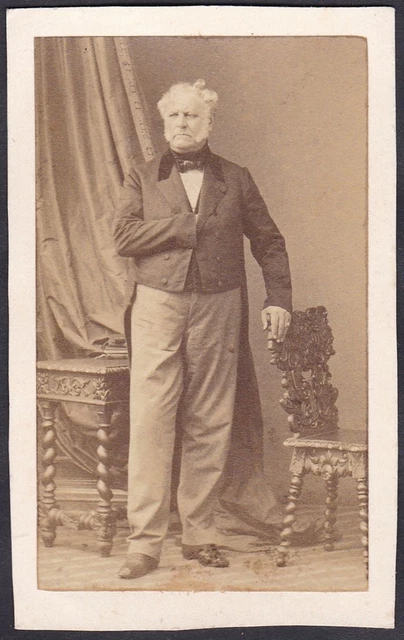 Paul de Segur (1809 - 1886) Comte Paris homme politique Portrait CDV Foto 1860