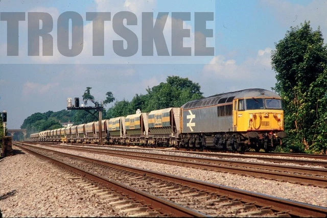35MM SLIDE BR British Rail Diesel Loco Class 56 56045 1989 Original £14 ...