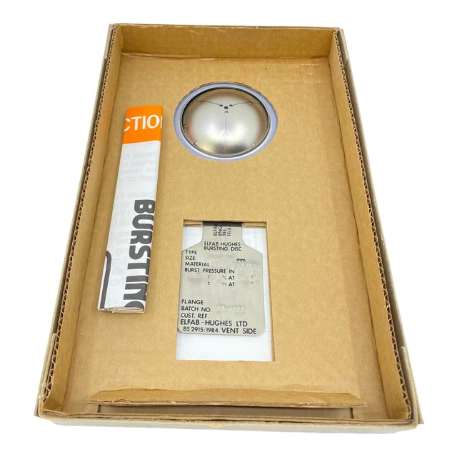 Elfab T65IS62 Berstscheibe 65mm 4.25 BAR G