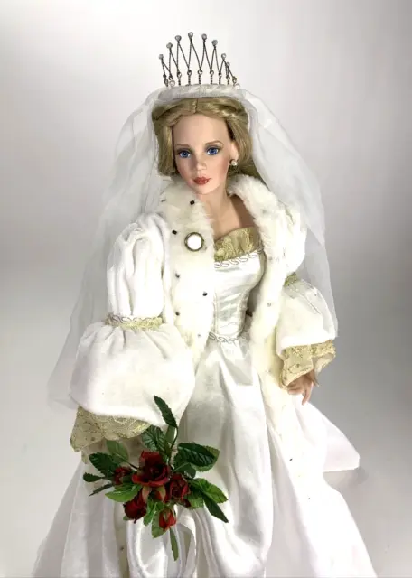 Ashton-Drake Sleeping Beauty Bride Fairy Tale Never Ends Porcelain Doll